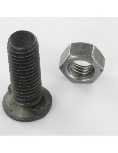 1 x Plow Bolt Countersunk Head M12X35 2 ERGOTS...