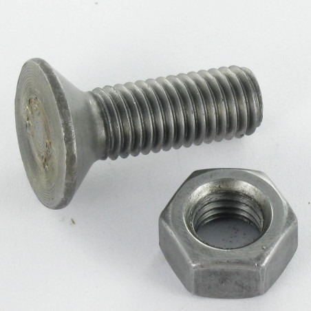 1 x Machine Screw Countersunk Head M12X35 1 ERGOT Steel