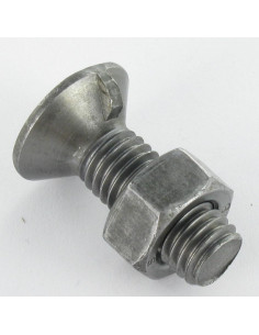 Plow Bolt Countersunk Head M10X30 1 ERGOT Class 8.8 Steel