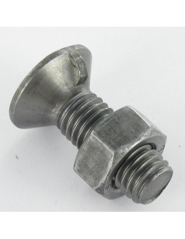 1 x Plow Bolt Countersunk Head M10X30 1 ERGOT...
