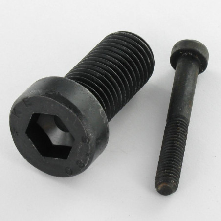 1 x Machine Screw Socket Head Thin Head M6X12 Full Thread Hexagon Socket 4 Class 8.8 Steel