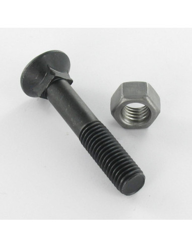 1 x Plow Bolt Countersunk Square Neck Carriage...