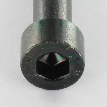 1 x Machine Screw Socket Head M7X40 Thread Length: 26 Class 10.9 Pitch 100 Black Zinc Plated