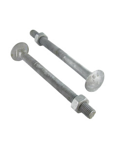 Bolt With Nut Carriage Bolt M10X210 Thread Length: 100...