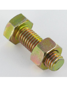Bolt With Nut M8X45 Class 6.8 ISO4017+4032 Yellow Zinc...