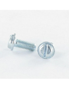 Machine Screw Pan Head Slotted M3X6 T10 Zinc Plated micro...
