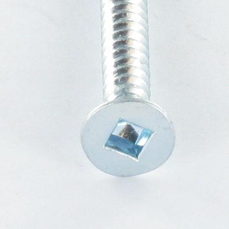 1 x Self Drilling Countersunk Head Square 4.2X38 Zinc Plated