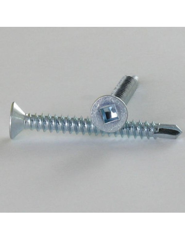 1 x Self Drilling Countersunk Head Square...