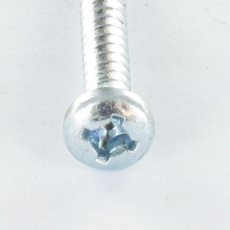 1 x Self Drilling Cylindrical Button Head Phillips 3.5X22 SQ1/ Phillips 2 Zinc Plated