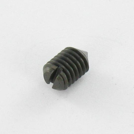 1 x Machine Screw Set Screw Slotted M4X6 BPO 553 Steel