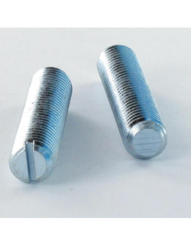 1 x Machine Screw Set Screw Slotted M6X120 Flat...