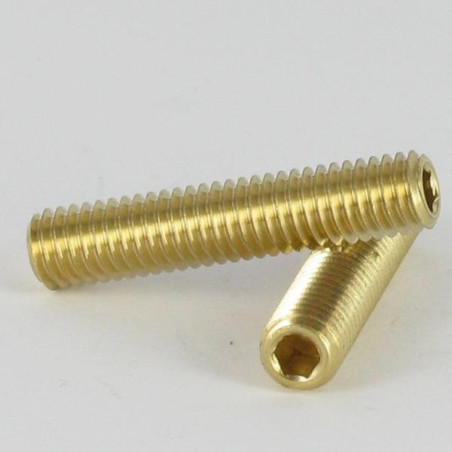 MACHINE BRASS SOCKET HEAD HEXAGON RECESS HEXAGON RECESS FLAT POINT