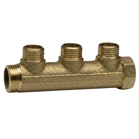 Manifold Male/Female BSP Brass ISO228