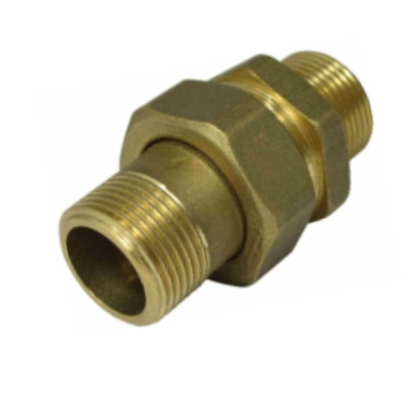 Straight union fitting Male / Male Brass Figure 331