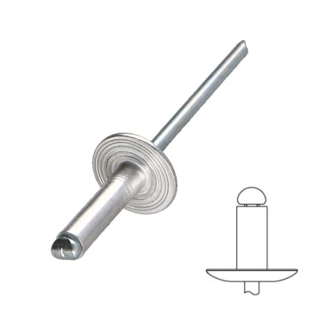 Blind Rivet Extra Large Head ALU / ACE