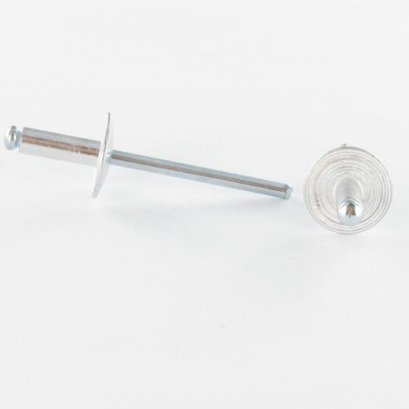 Rivet Blind Aluminium Head EXTRA Large rod Steel
