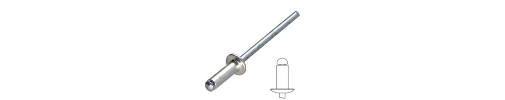 Ace Rivet Blind Rivet Standard round head ALU / ACE - Screw Express