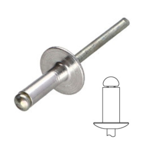 Blind Rivet Large Head ALU / ACE