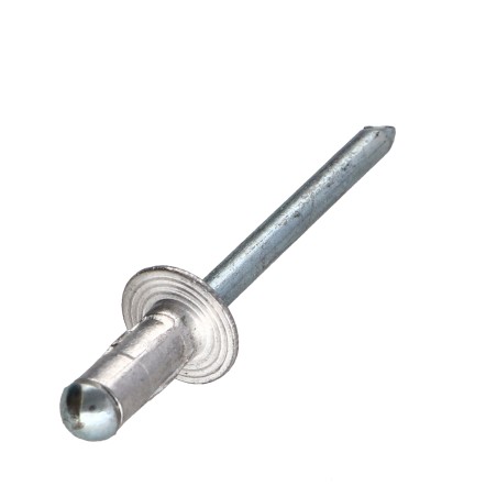 Multigrip blind rivets Standard round head Aluminium rod Steel