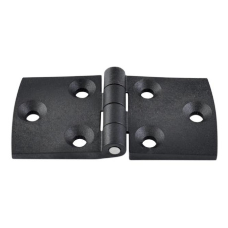 Hinge symmetrical black nylon