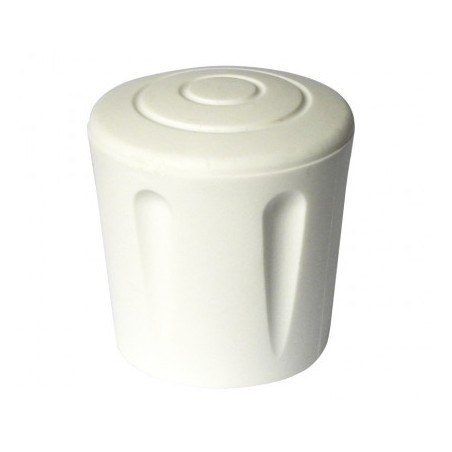 Round, enveloping vulcanized rubber tip Linch Pin Tube