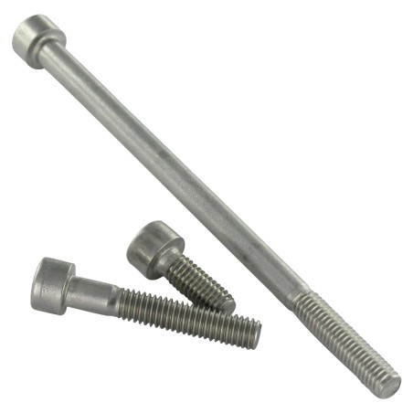 Machine Screw Socket Head Full Thread Stainless Steel A2 DIN 912 ISO 4762