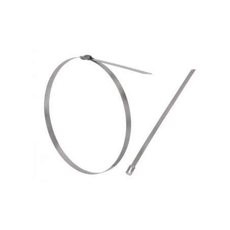 Hose clamp extra flat Stainless Steel A2