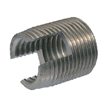 SELF TAPPING INSERT SLOTTED THREADED MACHINE STAINLESS STEEL A1