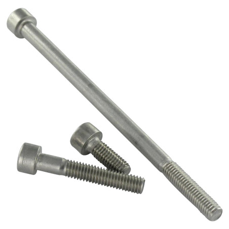 Machine Screw Socket Head Full Thread Stainless Steel A4 DIN 912 ISO 4762