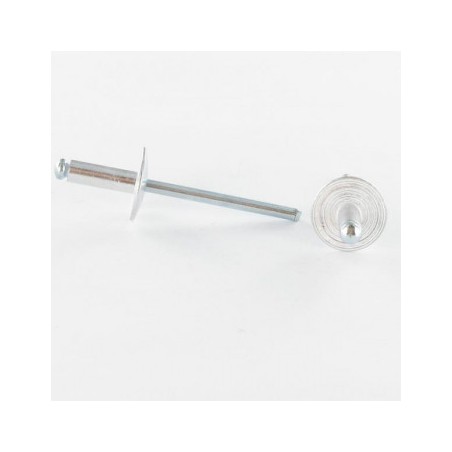 Blind rivets Aluminium Stahlgewinde Head EXTRA Large DOC 3700